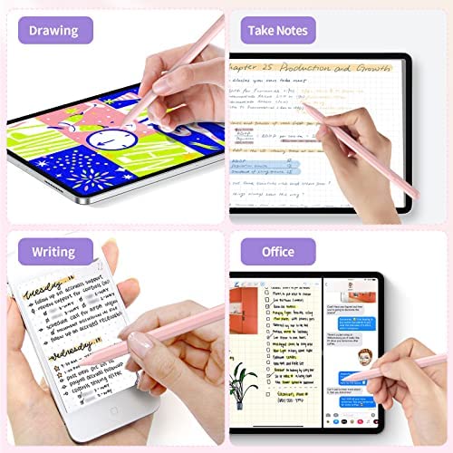 Stylus Pens for Touch Screens, Stylus Pen for iPad, Rechargeable Stylus Pencil Compatible with iPhone/iPad/Mini/Air/Android/Tablet and Other Touch Screens Devices - Image 6